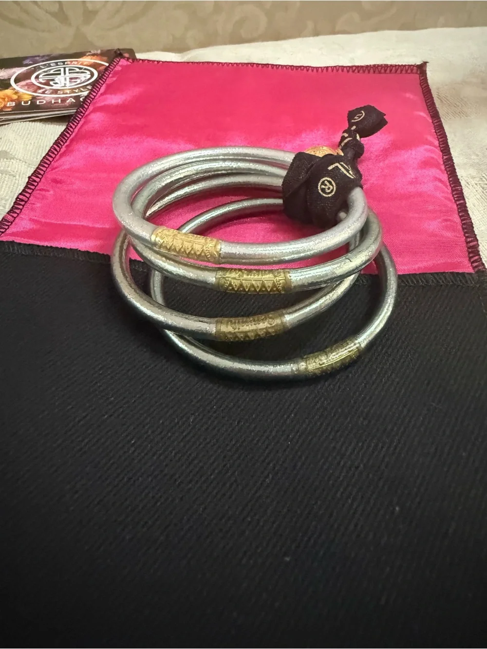 Budha Girl Moon All Weather Bangles size Medium
